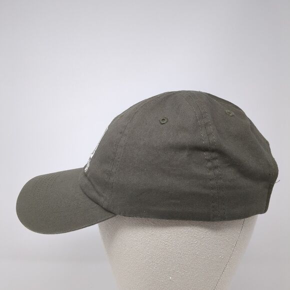 H Hornady Strapback Hat Green One Size Adjustable Embroidered 6 Panel - Picture 3 of 8
